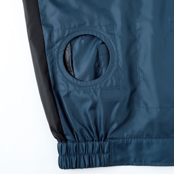 空調風神服 ベスト (5セル24Vジャパンモデル ななめハイパワーファンセット&バッテリーセット 2025) - サンエス