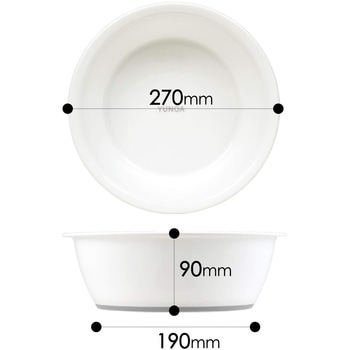 YUNOA 湯おけ(底ゴム付) LEC(レック)