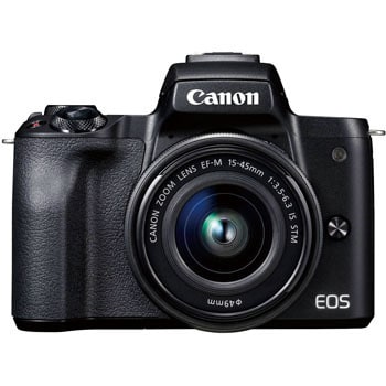Canon camera EOS  Kiss M EF-M15-45mm is付属品レンズ充電器バッテリー箱