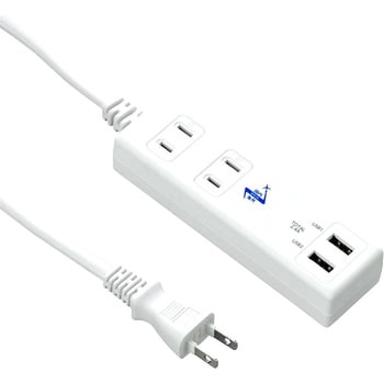 国内海外兼用2ACUSB 1m YAZAWA(ヤザワコーポレーション)