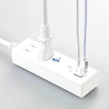 国内海外兼用2AC2USB3.9A 1mタイプC付 ヤザワコーポレーション