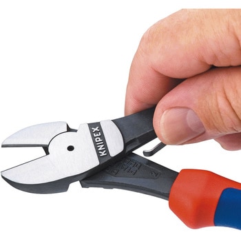 バネ付き強力型斜ニッパー KNIPEX(クニペックス)