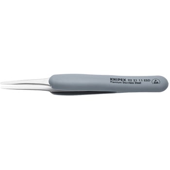 ラバーグリップ付きピンセット KNIPEX(クニペックス)