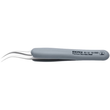 ラバーグリップ付きピンセット KNIPEX(クニペックス)