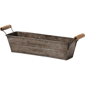 アンティーク風ブリキポット小 - グリーンハウス