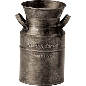 アンティーク風ブリキポットL グリーンハウス