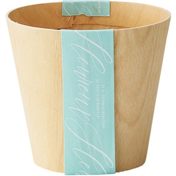 カラーリボンバスケット S グリーンハウス