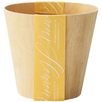 カラーリボンバスケット S グリーンハウス