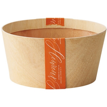 カラーリボンバスケット L グリーンハウス