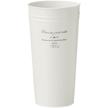 ナチュラルフレンチブリキ花筒 グリーンハウス