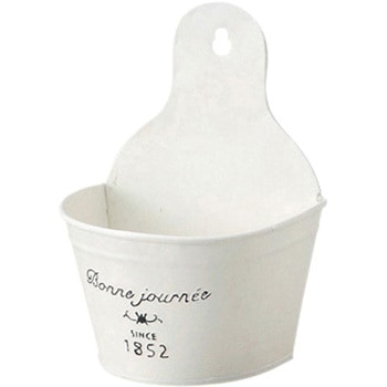 ナチュラルブリキポット S グリーンハウス