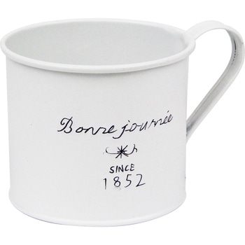 ナチュラルブリキポット S グリーンハウス