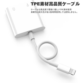 ライトニング(Lightning)ミニドック変換アダプタ―シリーズ Vodaview