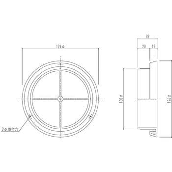 パイプ仮枠止(コーキング溝付) 神栄ホームクリエイト(旧:新協和)