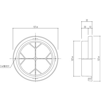 パイプ仮枠止(コーキング溝付) 神栄ホームクリエイト(旧:新協和)