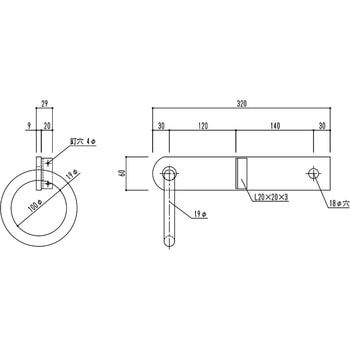 吊環(丸環) 神栄ホームクリエイト(旧:新協和)