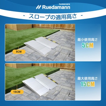 アルミブリッジ 玄関スロープ Ruedamann