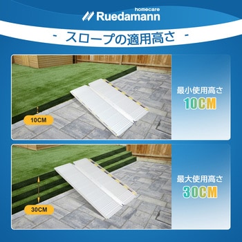 アルミブリッジ 玄関スロープ Ruedamann