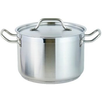 ステンレス半寸胴鍋 レストランサプライ