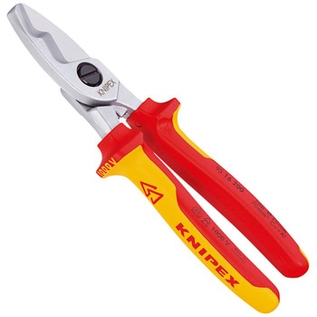 絶縁ケーブルカッター 1000V KNIPEX(クニペックス)