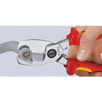 絶縁ケーブルカッター 1000V KNIPEX(クニペックス)