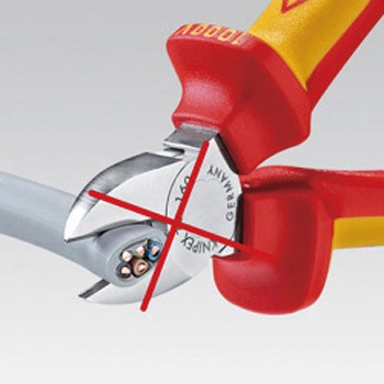 絶縁ケーブルカッター 1000V KNIPEX(クニペックス)