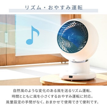 サーキュレーター DCモーター 全分解 洗える 上下左右首振り 18畳まで 静音 YAMAZEN(山善)