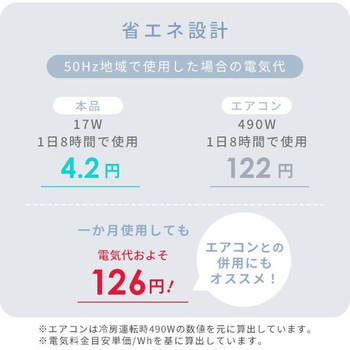 サーキュレーター DCモーター 全分解 洗える 上下左右首振り 18畳まで 静音 YAMAZEN(山善)