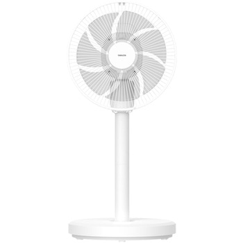 扇風機 DCモーター コンパクト収納 静音 切タイマー 風量8段階 YAMAZEN(山善)