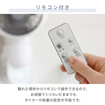 サーキュレーター 扇風機 壁掛け 上下左右首振り YAMAZEN(山善)