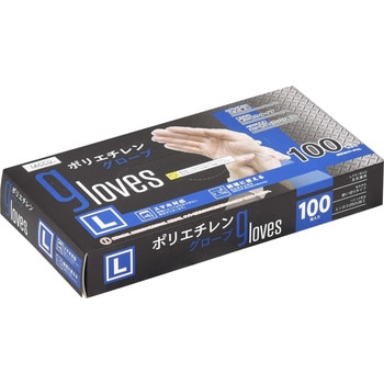 ポリエチレングローブ 100枚入 ヤマショウ