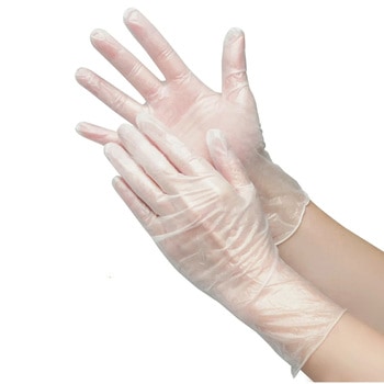 使い捨てプラスチック手袋 粉付き ACE GLOVE(エースグローブ)