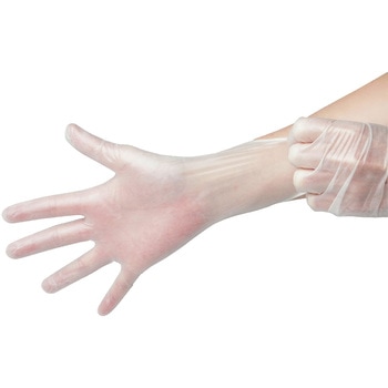 使い捨てプラスチック手袋 粉付き ACE GLOVE(エースグローブ)
