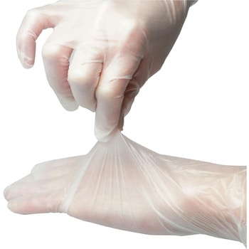 使い捨てプラスチック手袋 粉付き ACE GLOVE(エースグローブ)