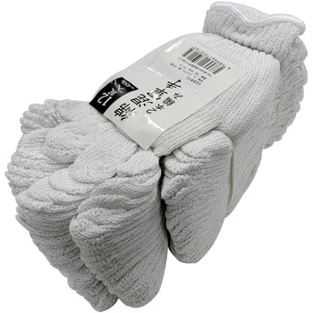 綿混軍手 (12双入り) 450g ヤマショウ