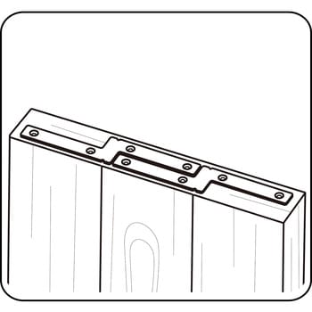 2×4サポート 帯金物 タイプ5 ダイドーハント(大同製鋲所)