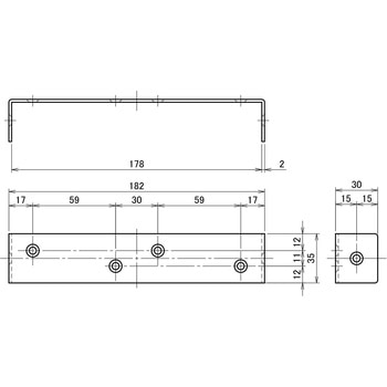 2×4サポート コの字型 タイプ5 ダイドーハント(大同製鋲所)