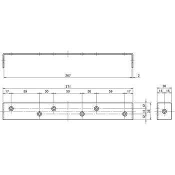 2×4サポート コの字型 タイプ6 ダイドーハント(大同製鋲所)