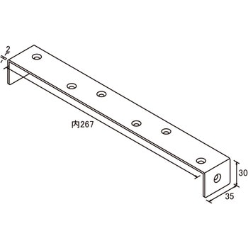 2×4サポート コの字型 タイプ6 ダイドーハント(大同製鋲所)