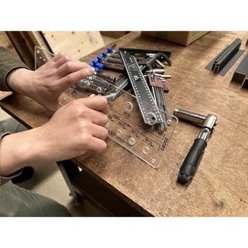 アクリルねじチェッカー ボルト小ねじ用 ダイドーハント(旧:大同製鋲所)