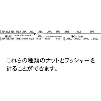 アクリルねじチェッカー ナットワッシャー用 ダイドーハント(大同製鋲所)