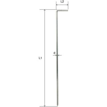 ユニクロ打込Lカン「20本入」 - ダイドーハント(旧:大同製鋲所)