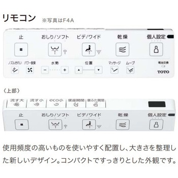 シートタイプ温水洗浄便座 ウォシュレット アプリコット TOTO