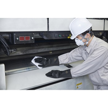 ブチルゴム製化学防護手袋 SHOWA(ショーワグローブ)