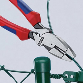 架線工事用強力ペンチ (圧着付き) KNIPEX(クニペックス)