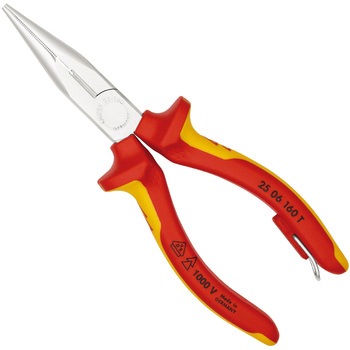絶縁ラジオペンチ (落下防止リング付き) - KNIPEX(クニペックス)