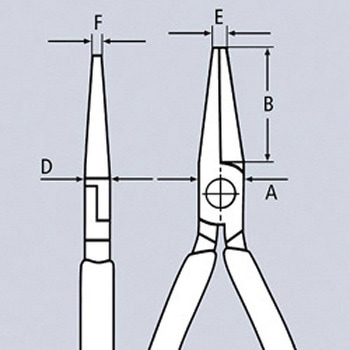 時計細工用アジャスティングプライヤー - KNIPEX(クニペックス)