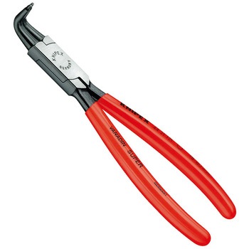 穴用スナップリングプライヤー (曲) KNIPEX(クニペックス)