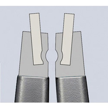 軸用精密スナップリングプライヤー (直) KNIPEX(クニペックス)