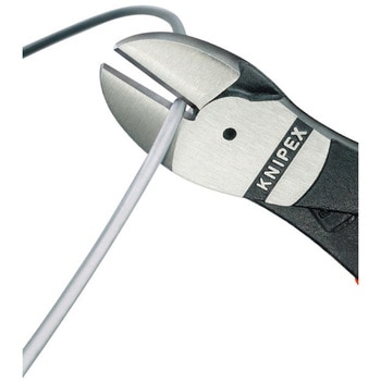 強力型斜ニッパー (硬線用) KNIPEX(クニペックス)